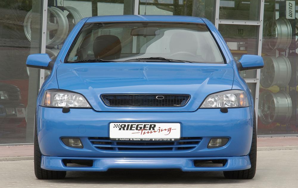 Opel Astra G Rieger Spoilerlippe ABS,
inkl. Gutachten, Montagezubehör