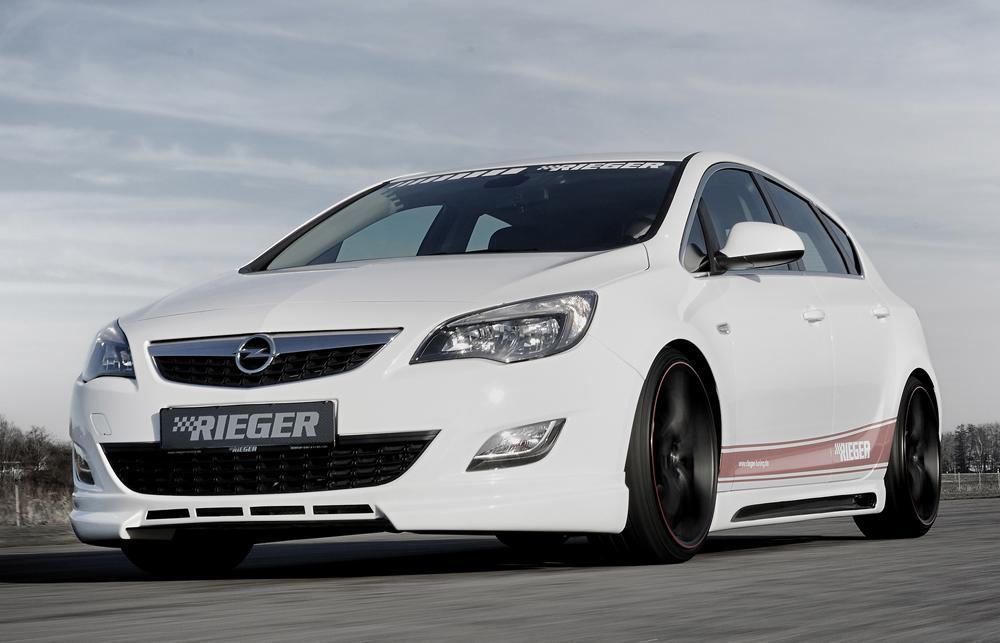 Opel Astra J Rieger Spoilerlippe mit seitlichen Lüftungsschlitzen, ABS,
inkl. Montagezubehör, Alugitter, ABE