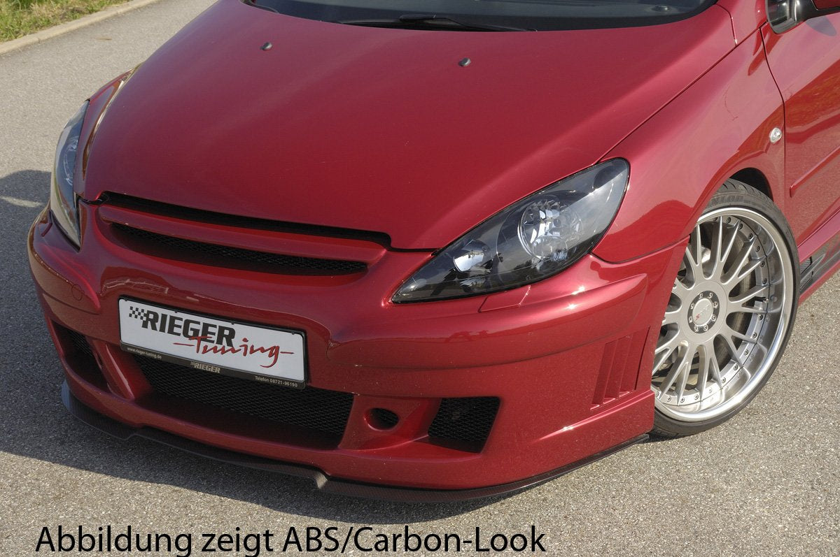 Peugeot 307 Rieger Spoilerschwert für Spoilerstoßstange 52102/09/10/11 gekantete Version, für Spoilerstoßstange, ABS,
inkl. Montagezubehör, Gutachten