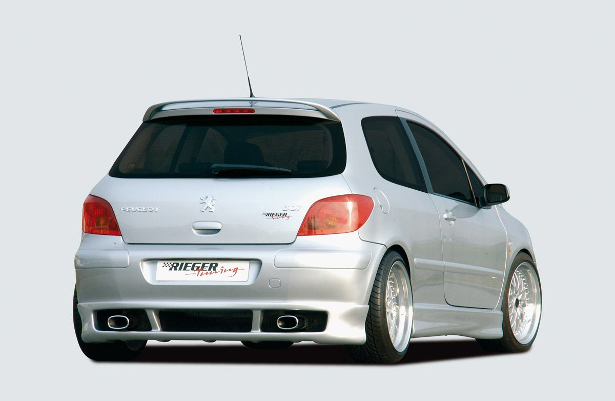 Peugeot 307 Rieger Heckansatz paßt auch beim 5-Türer ABS,
inkl. Alugitter, Gutachten, Montagezubehör