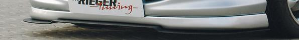 Peugeot 206 Rieger Spoilerschwert für Spoilerlippe 52217 gekantete Version, kleine Version, für Spoilerlippe, ABS,
inkl. Montagezubehör, ABE