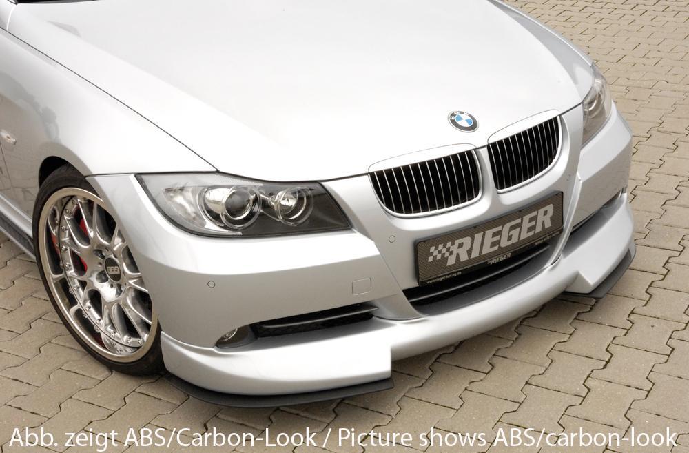 BMW 3er E90 Rieger Spoilerschwert für Spoilerlippe 53400 2-tlg., für Spoilerlippe, ABS,
inkl. Montagezubehör, ABE