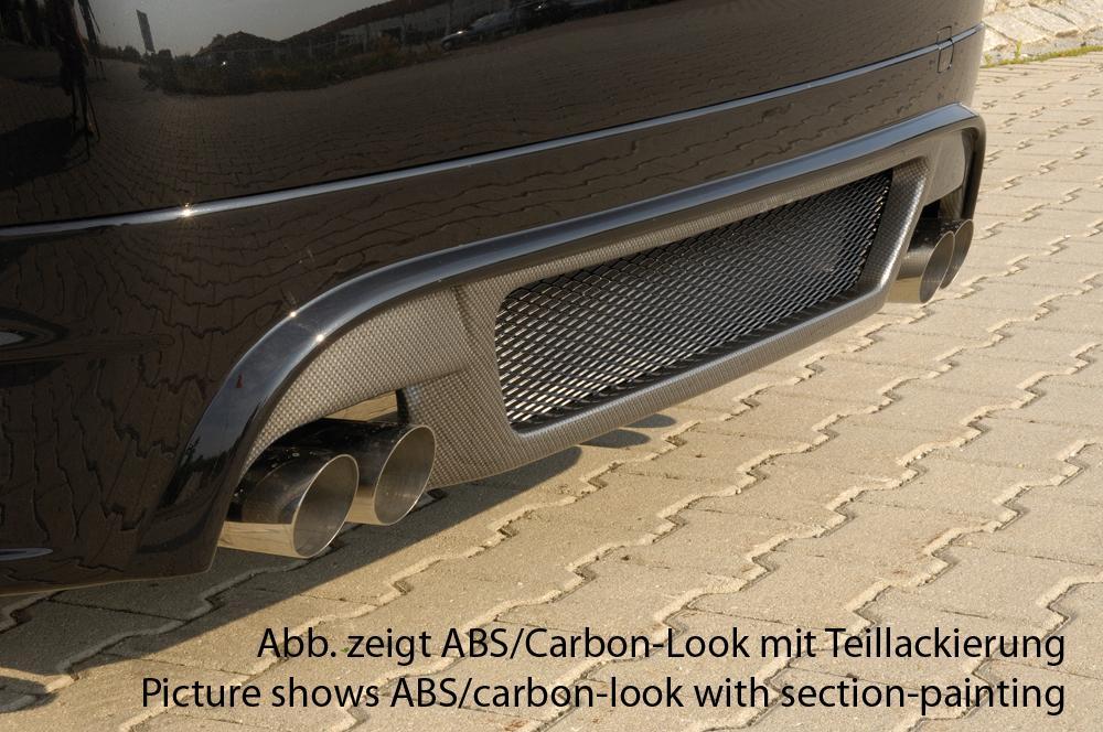 BMW 3er E90 Rieger Heckschürzenansatz -> nicht für 335i! nicht für M-Paket-Heckschürze! für Doppelendrohr li. u. re., ABS,
inkl. Alugitter, Gutachten, Montagezubehör