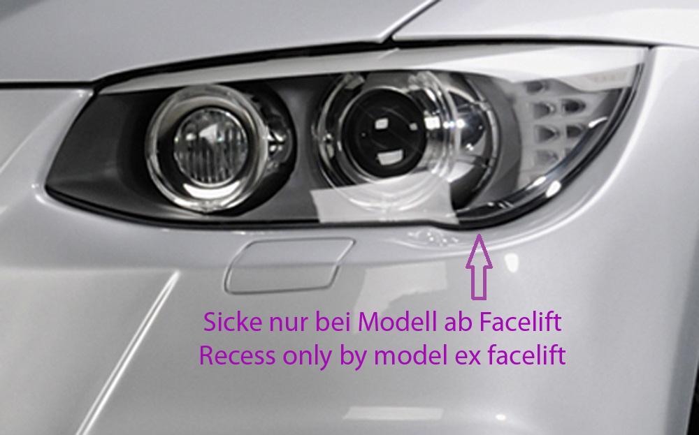 BMW 3er E92 Rieger Spoilerlippe nicht für M-Technik! ABS,
inkl. Montagezubehör, ABE