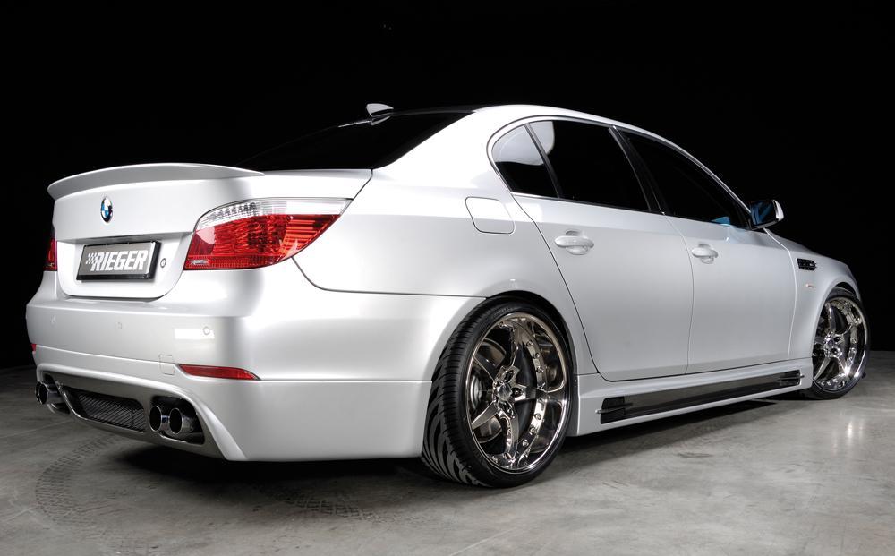 BMW 5er E60 Rieger Heckklappenspoiler -> auch für M5 PUR,
inkl. Montagezubehör, ABE