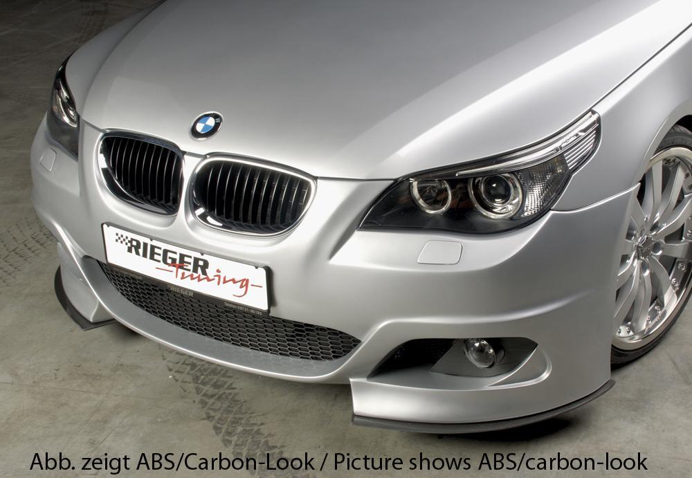 BMW 5er E60 Rieger Spoilerschwert für Spoilerstoßstange 53611 / 53612 / 53616 für Spoilerstoßstange, 2-tlg., ABS,
inkl. Montagezubehör, ABE