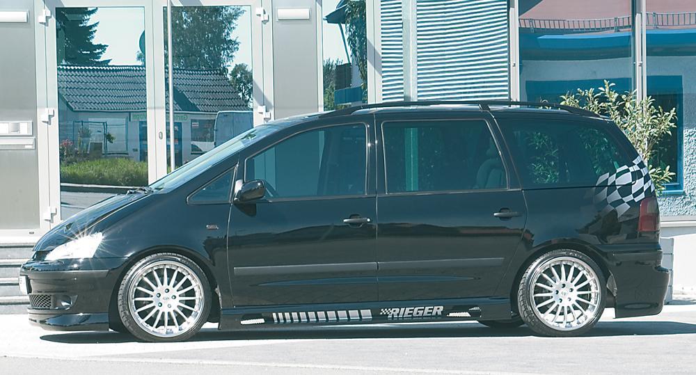 Ford Galaxy (WGR) Rieger Spoilerlippe -> nicht für Sharan, Alhambra ABS,
inkl. Gutachten, Montagezubehör