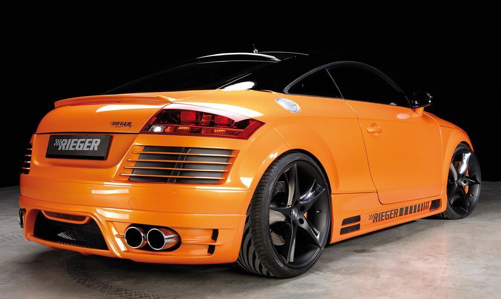 Audi TT (8J) Rieger Seitenschweller rechts, mit Schacht und 2 Ausschnitten, ABS, für Fzg. mit S-Line Exterieur und ohne S-Line Exterieur,
inkl. Alugitter, Gutachten, Montagezubehör