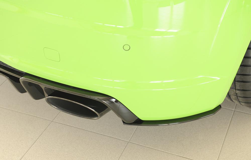 Audi TT RS (8J/8J1-FV/8S) Rieger Heckschürzenansatz seitlich rechts nur für orig. Heckschürze TT-RS rechts, für orig. Heckschürze, ABS, für Fzg. mit S-Line Exterieur,
inkl. Montagezubehör, Gutachten