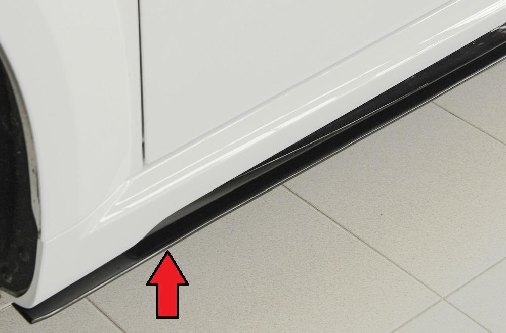 Audi TT (8J-FV/8S) Rieger Seitenschwelleransatz nur für S-Line-Schweller auch TTS / TT-RS links, für orig. Seitenschweller, ABS, für Fzg. mit S-Line Exterieur,
inkl. Montagezubehör, Gutachten