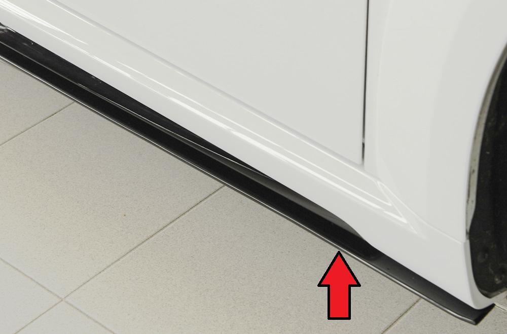 Audi TT (8J-FV/8S) Rieger Seitenschwelleransatz nur für S-Line-Schweller auch TTS / TT-RS rechts, für orig. Seitenschweller, ABS, für Fzg. mit S-Line Exterieur,
inkl. Montagezubehör, Gutachten