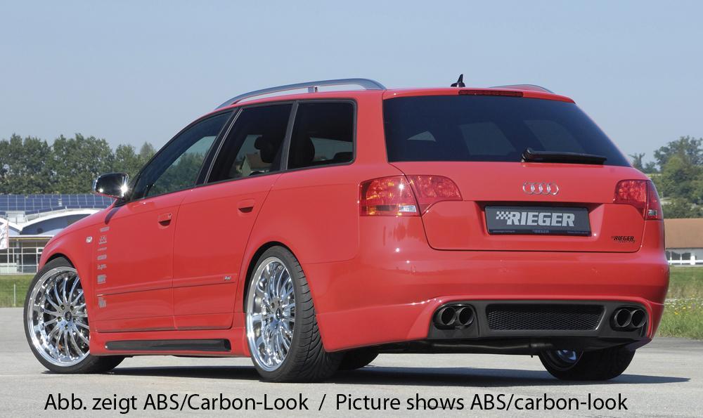 Audi A4 (8E) Typ B6 Rieger Seitenschweller links, mit Schacht, mit Ausschnitt, ABS, für Fzg. mit S-Line Exterieur und ohne S-Line Exterieur,
inkl. Alugitter, Gutachten, Montagezubehör