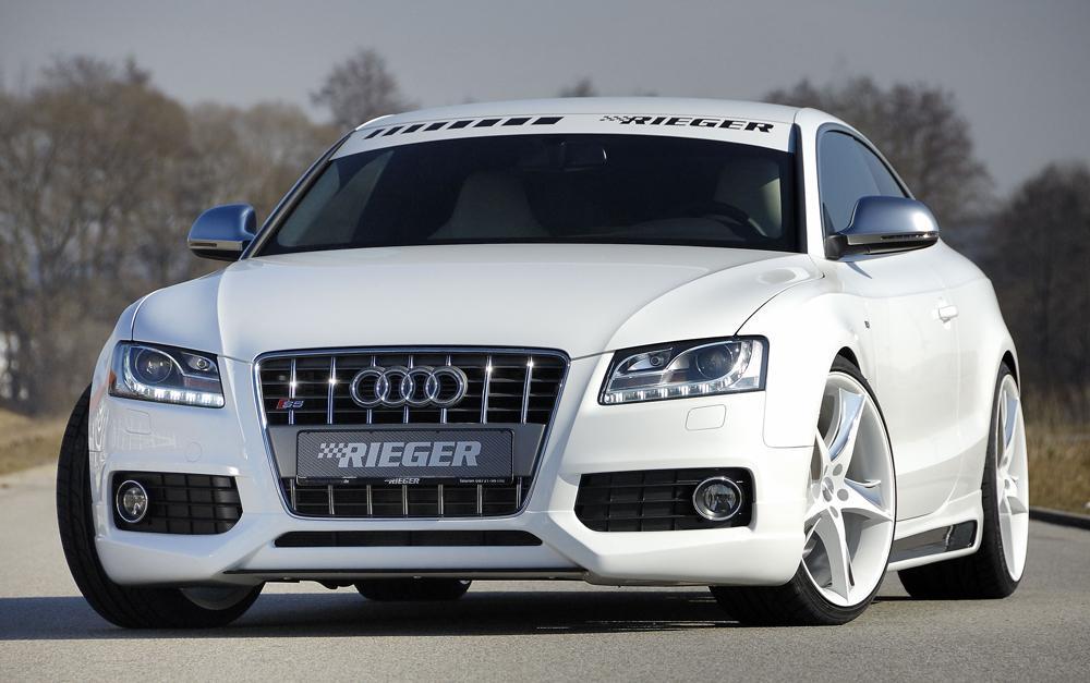 Audi A5 S5 (B8/B81) Rieger Spoilerlippe ABS, für Fzg. mit S-Line Exterieur,
inkl. Montagezubehör, ABE