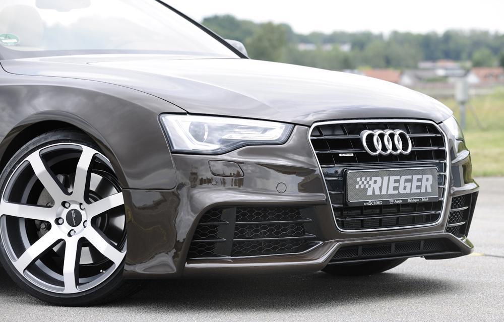 Audi A5 (B8/B81) Rieger Spoilerstoßstange ABS, für Fzg. mit S-Line Exterieur und ohne S-Line Exterieur,
inkl. Montagezubehör, ABE