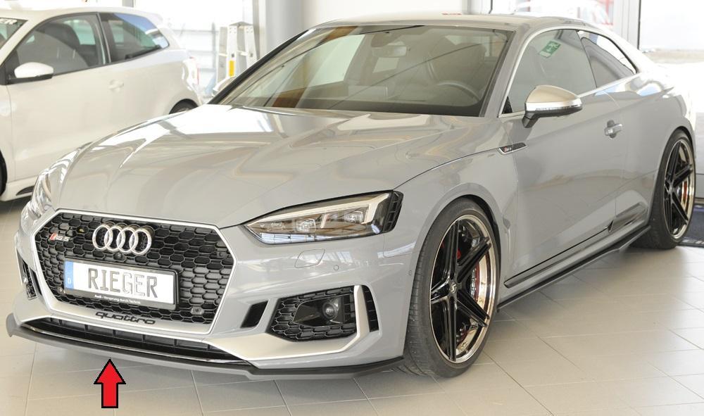 Audi RS5 (B9/F5) Rieger Spoilerschwert für orig. RS5-Frontschürze für orig. Frontschürze, ABS,
inkl. Montagezubehör, ABE