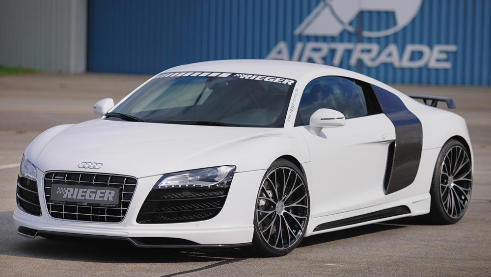Audi R8 (42) Rieger Carbon-Spoilerschwert für Spoilerlippe 55611 gekantete Version, für Spoilerlippe, Carbon,
inkl. Montagezubehör, ABE