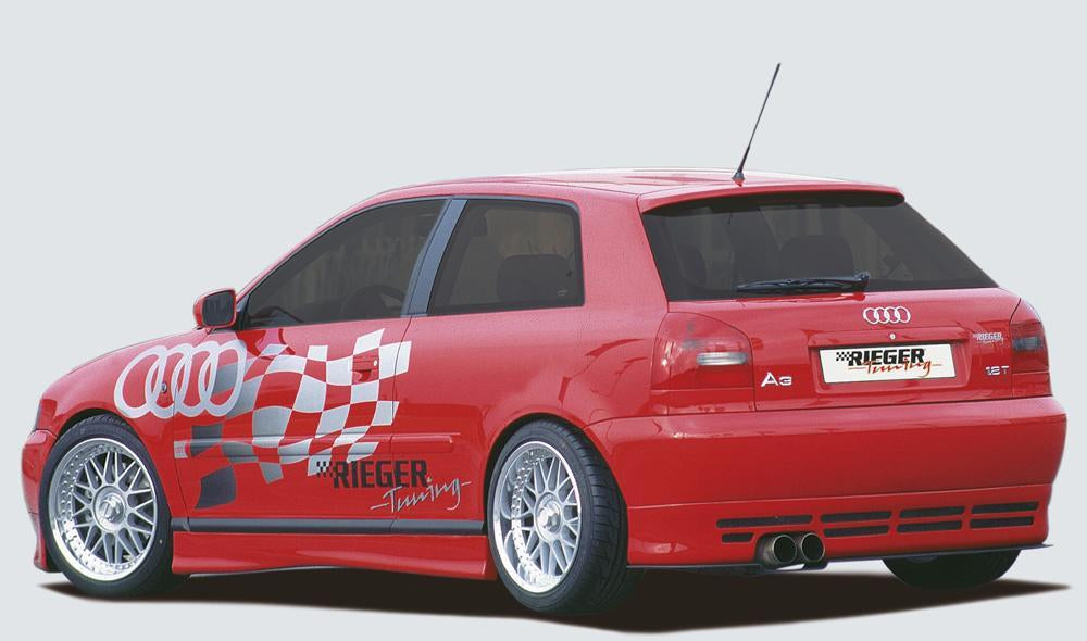 Audi A3 (8L) Rieger Heckschwert für Heckansatz 56605 ABS,
inkl. Montagezubehör, Gutachten