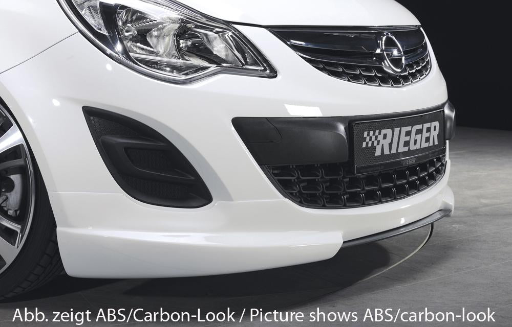 Opel Corsa D Rieger Spoilerschwert für Spoilerlippe 58946 / 58950 mittig, für Spoilerlippe, ABS,
Montagezubehör