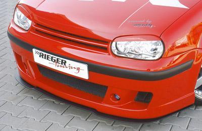 VW Golf 4 Rieger Spoilerstoßstange ABS,
inkl. Alugitter, Gutachten, Montagezubehör