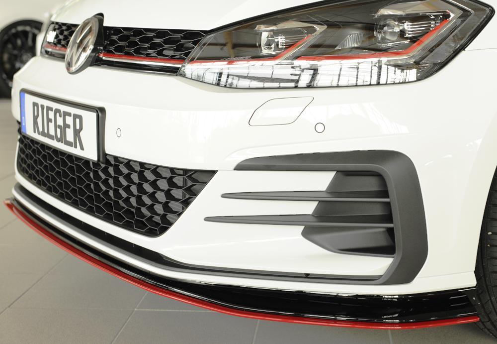 VW Golf 7 GTI-TCR Rieger Spoilerschwert nur für GTI - TCR für orig. Frontschürze für orig. Frontschürze, ABS,
inkl. Montagezubehör, ABE