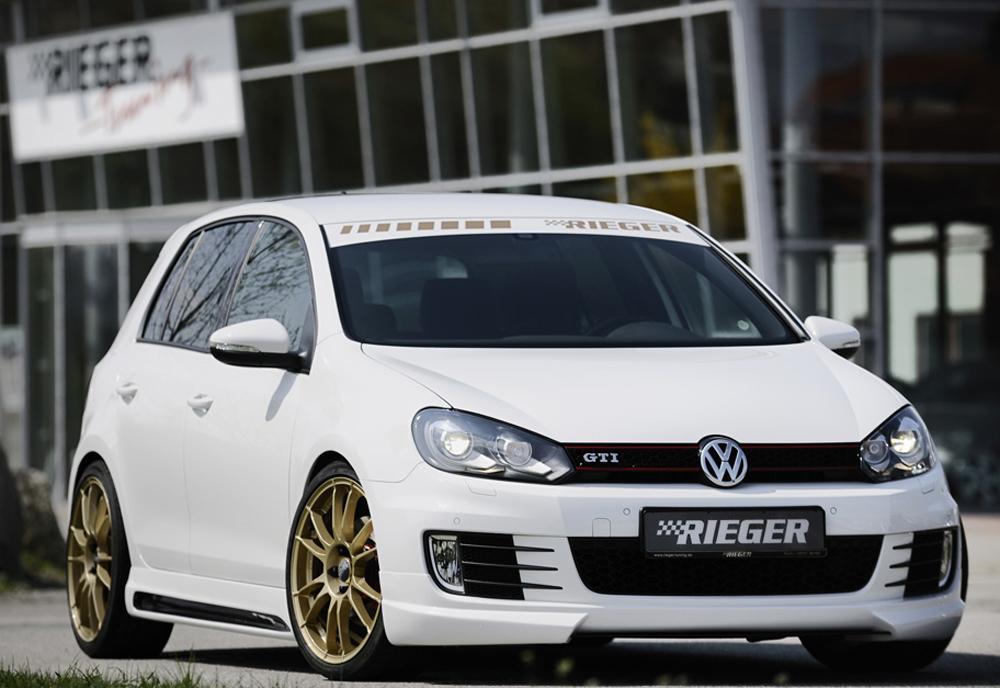VW Golf 6 GTD Rieger Spoilerlippe ABS,
inkl. Montagezubehör