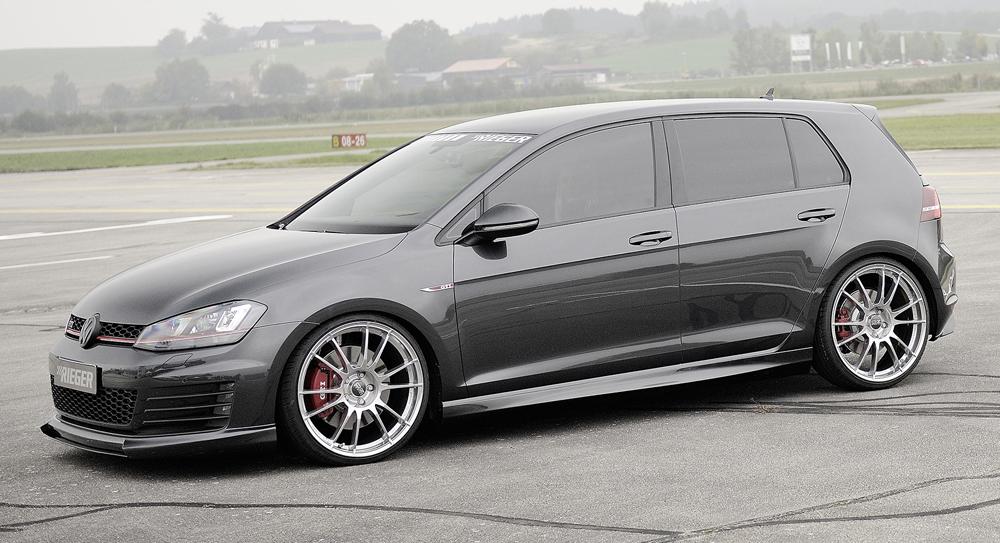 VW Golf 7 GTD Rieger Spoilerlippe ABS,
inkl. Montagezubehör, ABE