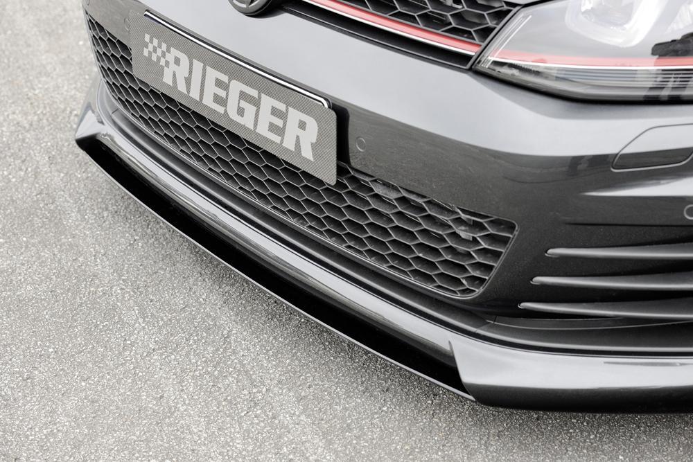 VW Golf 7 GTD Rieger Spoilerschwert für Spoilerlippe 59560 mittig, für Spoilerlippe, ABS,
inkl. Montagezubehör, ABE