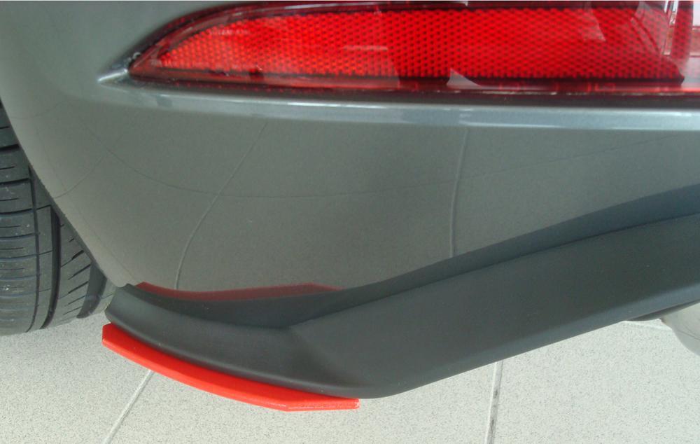 VW Golf 7 GTD Rieger Heckschürzenansatz seitlich links für orig. Heckeinsatz links, für orig. Heckeinsatz, ABS,
inkl. Montagezubehör, Gutachten