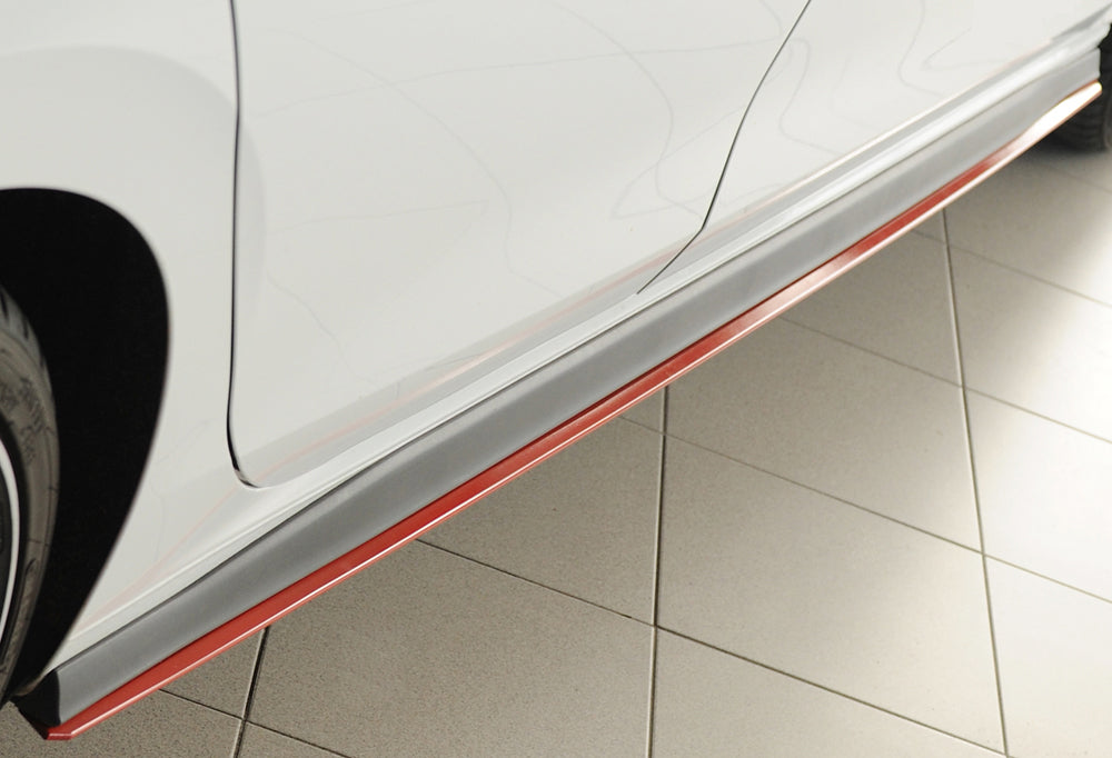 VW Golf 8 GTI Clubsport Rieger Seitenschwelleransatz rechts, für orig. Seitenschweller, ABS,
inkl. Montagezubehör, Gutachten