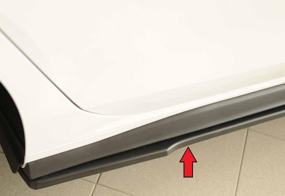 VW Golf 8 GTI Clubsport Rieger Seitenschwelleransatz rechts, ABS, 
inkl. Montagezubehör, Gutachten