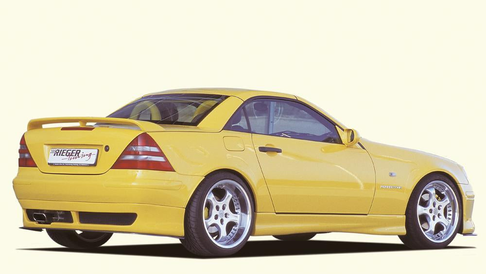 Mercedes SLK (R170) Rieger Heckansatz ABS,
inkl. Gutachten, Montagezubehör