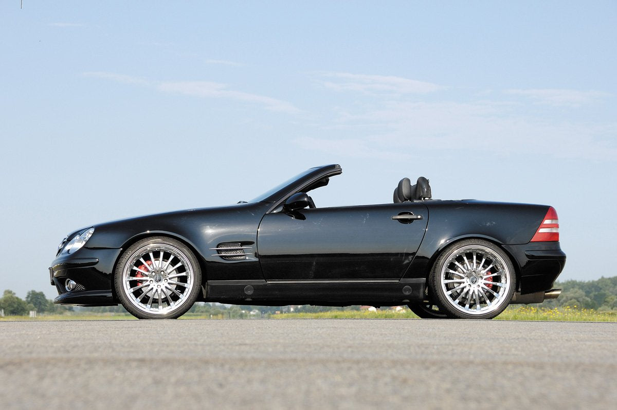 Mercedes SLK (R170) Rieger Kotflügel SL-Look links, GFK, inkl. Montagezubehör