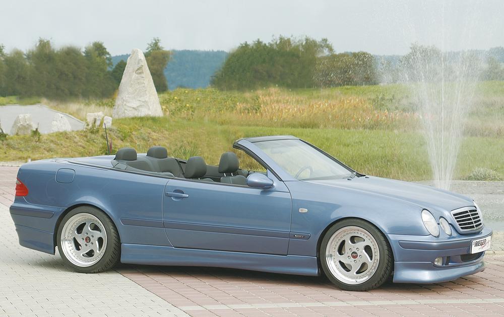 Mercedes CLK (W208) Rieger Seitenschweller rechts, ABS,
inkl. Gutachten, Montagezubehör