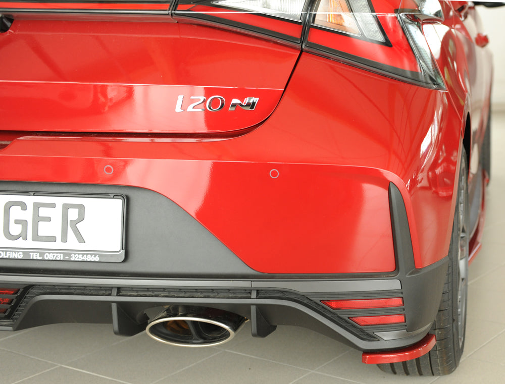 Hyundai i20 N-Performance (BC3) Rieger Heckschürzenansatz seitlich rechts rechts, für orig. Heckeinsatz, ABS,
inkl. Mont...