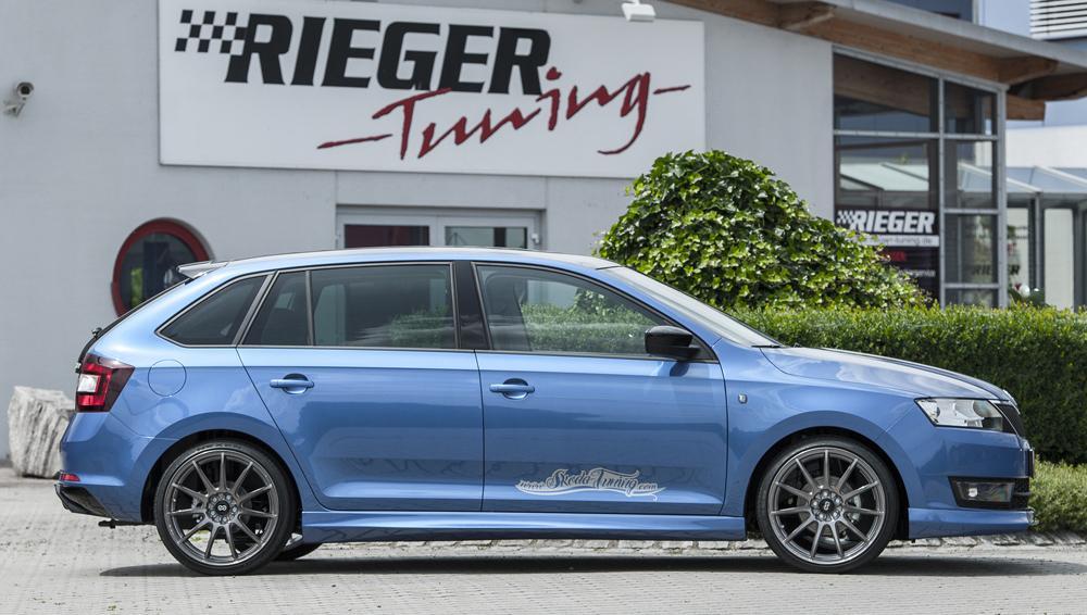 Skoda Rapid (NH) Rieger Spoilerlippe ABS,
inkl. Montagezubehör, ABE