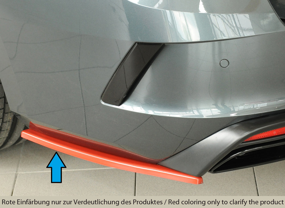 Skoda Octavia RS (NX) Rieger Heckschürzenansatz seitlich links links, für RIEGER Heckeinsatz, ABS, 
inkl. Montagezubehör, ...