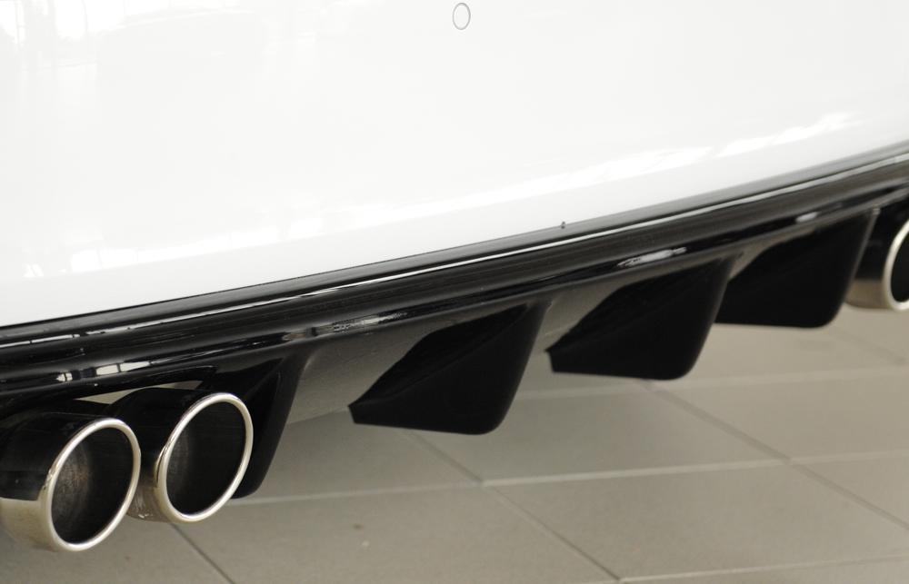 Audi A3 (8V) Rieger Heckeinsatz (GBL56787) für Doppelendrohr li. u. re., ABS, schwarz glänzend, für Fzg. ohne S-Line Exterieur,
inkl. Montagezubehör, Gutachten