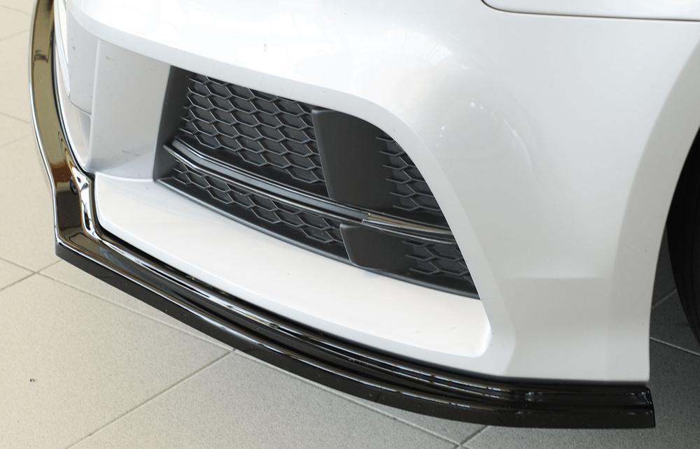 Audi A3 (8V) Rieger Spoilerschwert für orig. S-Line Frontschürze für orig. Frontschürze, ABS, schwarz glänzend, für Fzg. mit S-Line Exterieur,
inkl. Montagezubehör, ABE