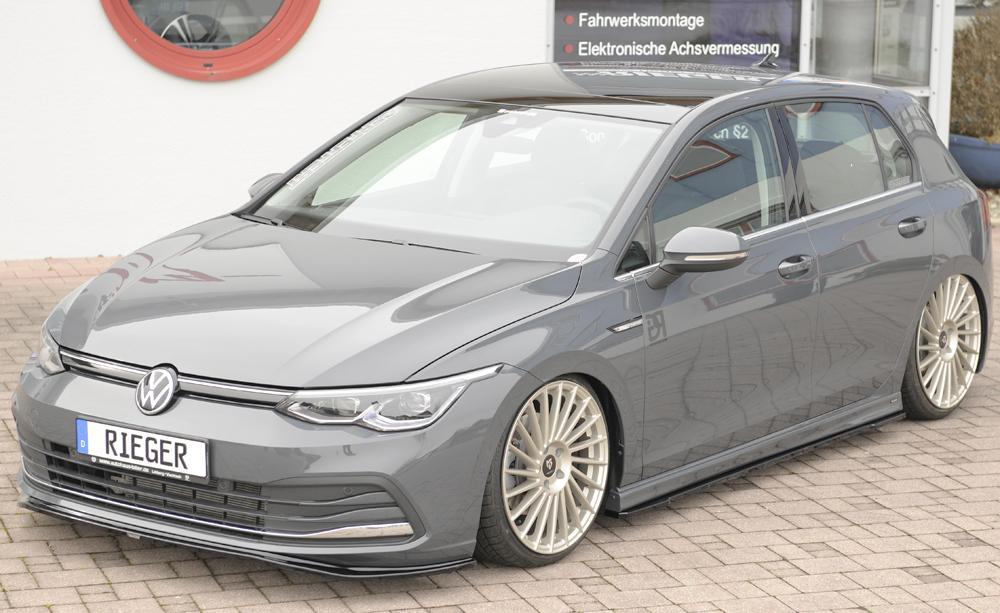 Seat Golf 7 Rieger Seitenschwelleransatz für RIEGER-Seitenschweller 59602/88206/59598/88218 rechts, für RIEGER-Seitenschweller, ABS, schwarz glänzend,
inkl. Montagezubehör, Gutachten