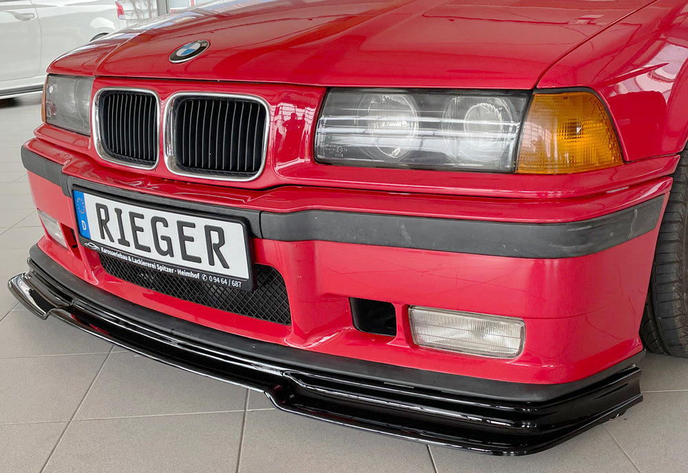 BMW 3er E36 Rieger Spoilerlippe GT-Look (GBL-49018) mit integr. Spoilerschwert, ABS, schwarz glänzend,
inkl. Gutachten, M...