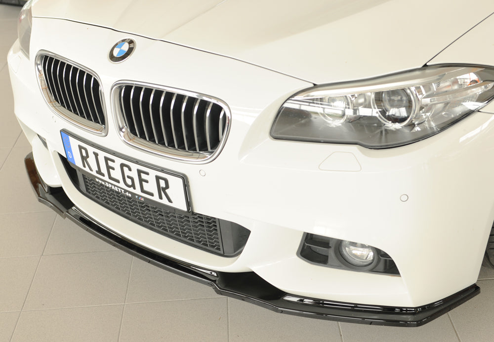BMW 5er F11 (5K) Rieger Spoilerschwert für orig. Frontschürze, ABS, schwarz glänzend, für Fzg. mit M-Sport-Paket,
inkl. ...