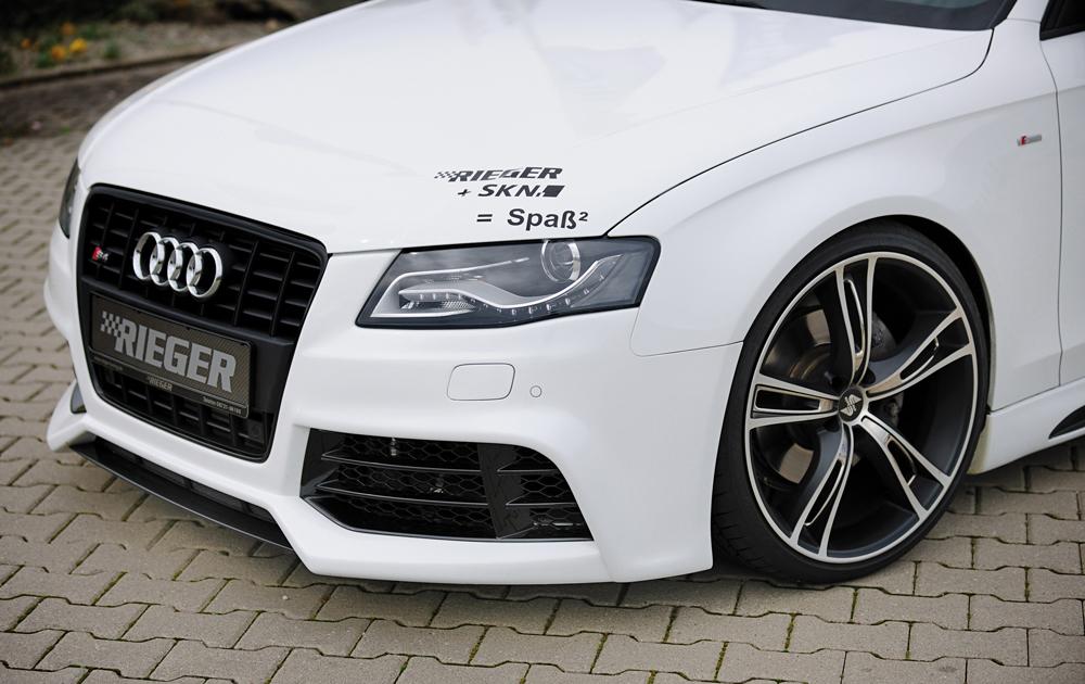 Audi A4 (B8/B81) Rieger Spoilerschwert für Spoilerstoßstange 55524/25/26/27 mittig, für Spoilerstoßstange, ABS, Carbon-Look, für Fzg. mit S-Line Exterieur und ohne S-Line Exterieur,
inkl. Montagezubehör, ABE