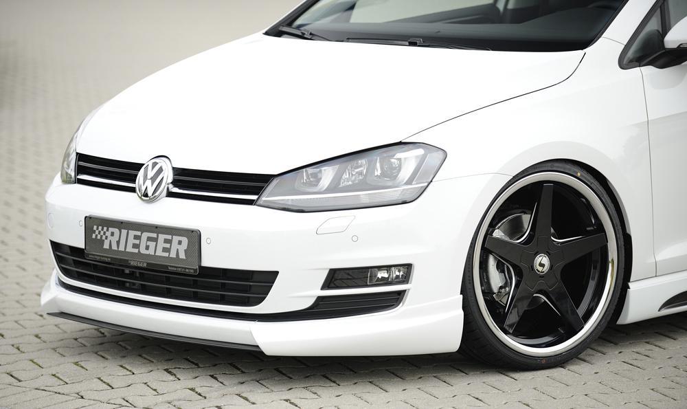 VW Golf 7 Rieger Spoilerschwert für Spoilerlippe 59550 / 59551 mittig, für Spoilerlippe, ABS, Carbon-Look,
inkl. Montagezubehör, ABE