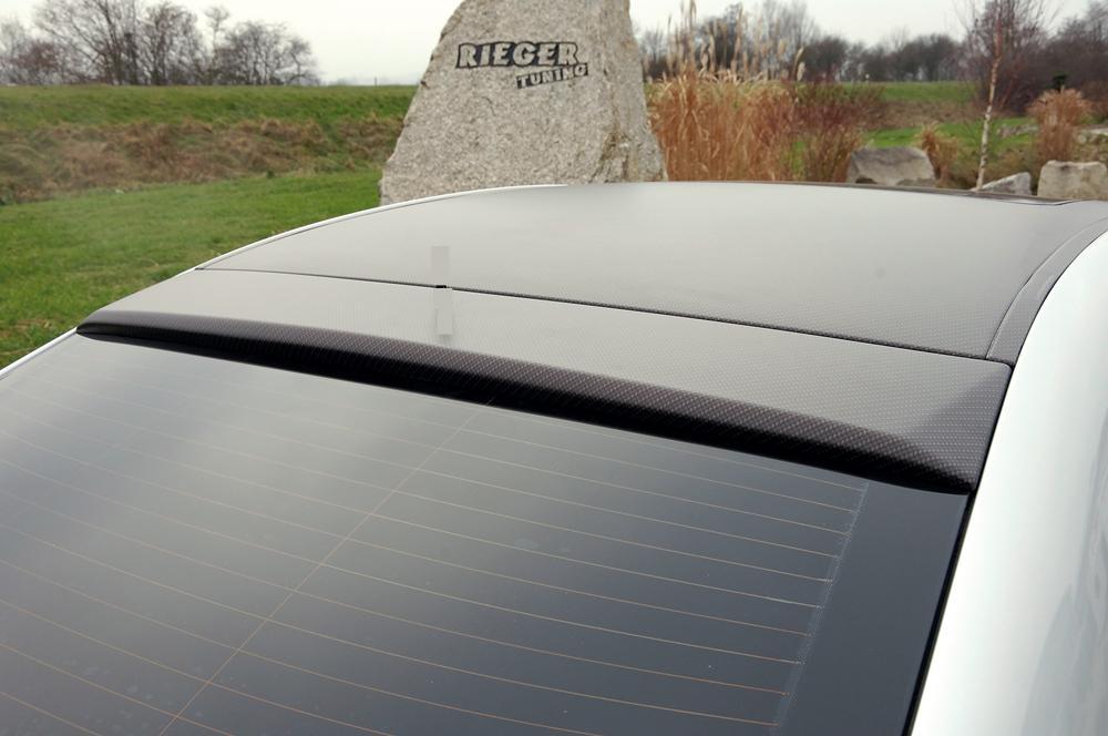 Mercedes CLK (W209) Rieger Heckscheibenblende ohne Aussparung für Antenne ABS, Carbon-Look,
inkl. Montagezubehör, Gutachten