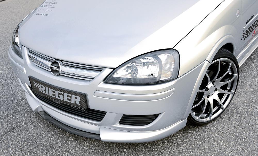 Opel Corsa C Rieger Spoilerschwert für Spoilerlippe 58921 mittig, für Spoilerlippe, ABS, Carbon-Look,
inkl. Montagezubehör, ABE