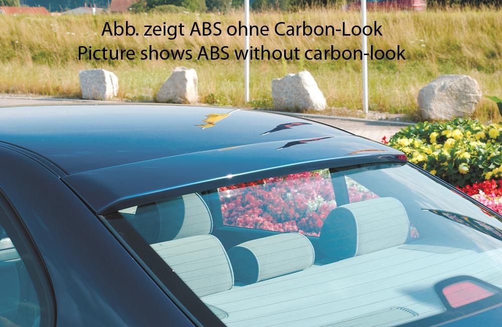 BMW 5er E39 Rieger Heckscheibenblende ABS, Carbon-Look,
inkl. Gutachten, Montagezubehör