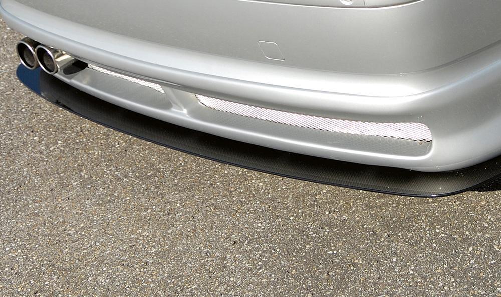BMW 5er E39 Rieger Spoilerschwert für Heckschürzenansatz 53110 ABS, Carbon-Look,
inkl. Montagezubehör, Gutachten