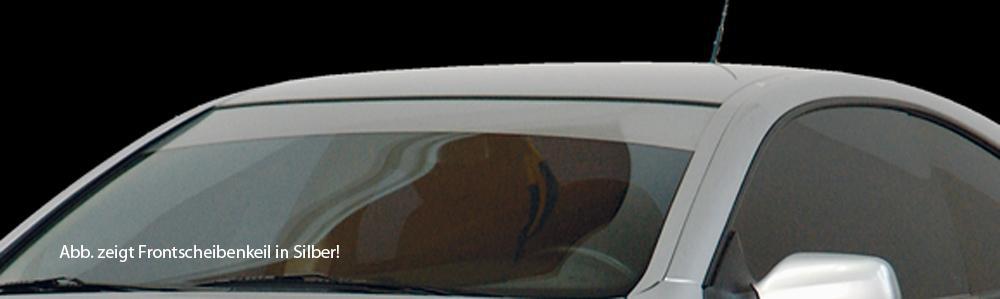 Frontscheibenkeil 125x20cm, weiss Laut Polizeidienststelle ist maximal eine Scheibenabdeckung von 8% zulässig.