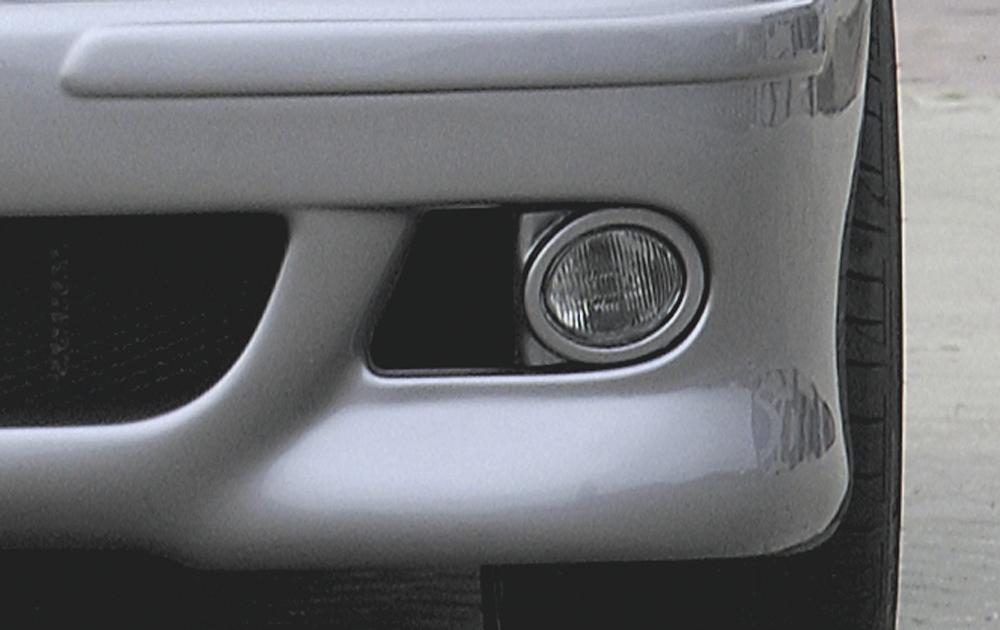 Klarglas-Nebelscheinwerfer-Set Ls/Rs incl. Abdeckkappe Ls/Rs für Frontspoiler BMW E46 (66001)