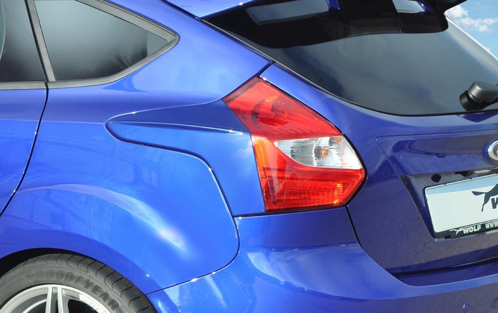 Ford Focus 3 Wolf Rückleuchtenabdeckung ABS,
inkl. Montagezubehör, ABE